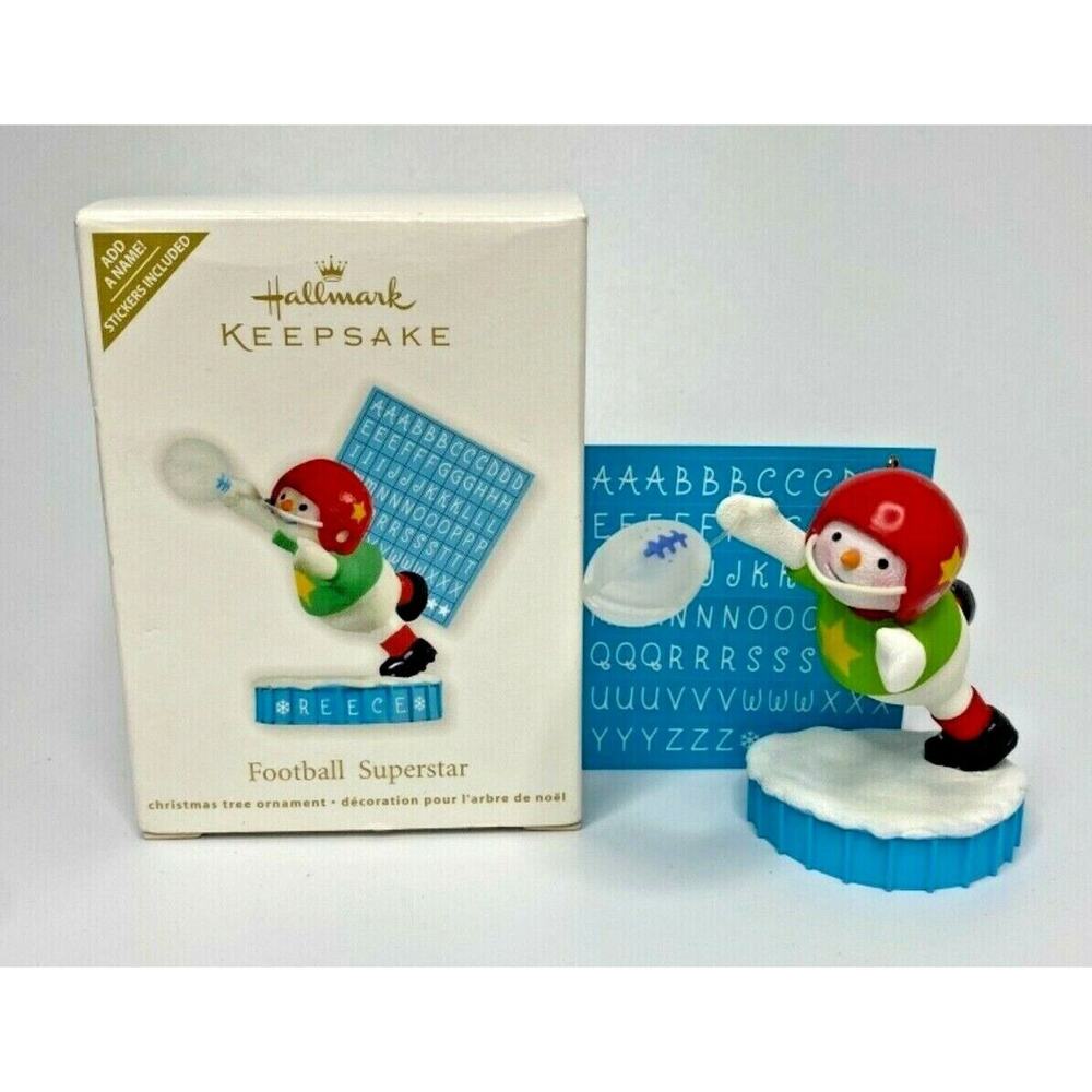 2011‎ Hallmark Football Superstar Ornament U31